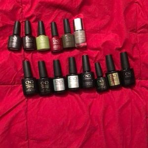 Shellac polish base and top coat and I reg polish